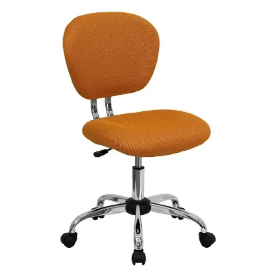 Mid Back Mesh Padded Swivel Task Office Chair - Flash Furniture image {12}