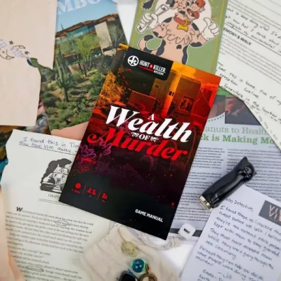 Hunt A Killer Mystery: A Wealth Of Murder Board Game image {7}