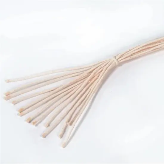 Merry Corliss 1/8 inch Round Braided Cotton Olive Oil Lamp Wicks Pack of 12 image {2}