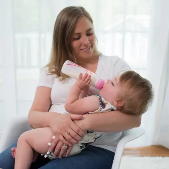 Dr. Brown's Options+ Anti-Colic Baby Bottle Newborn Gift Set - Pink - 0-6 Months image {14}