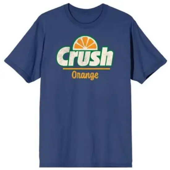 Orange Crush Logo Women's Navy Blue Graphic Tee image {4}