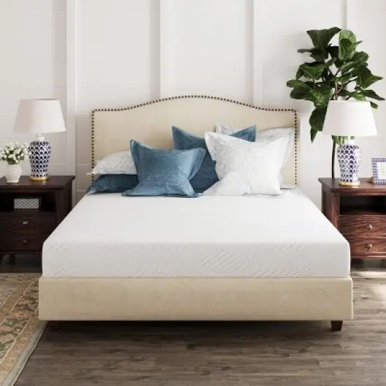 Ego White 6" Medium Gel Green Tea AeroFusion Memory Foam Mattress image {8}