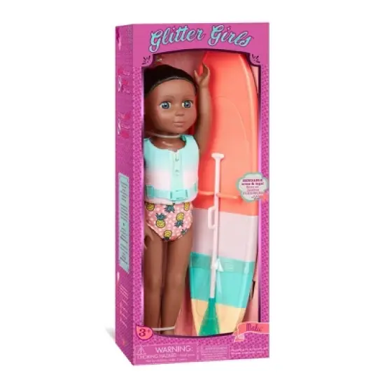Glitter Girls Malu Poseable 14" Paddle Board Doll image {5}