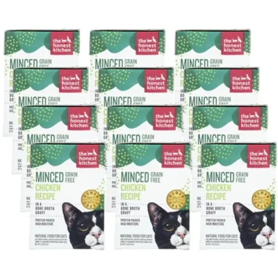 The Honest Kitchen Minced Chicken Recipe Wet Cat Food - Case of 12/5.5 oz image {3}