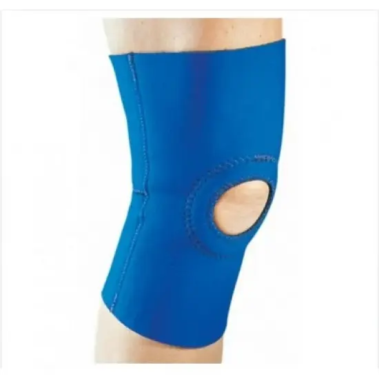 Sport Aid Neoprene Slip-On Knee Brace Support Small Blue image {1}