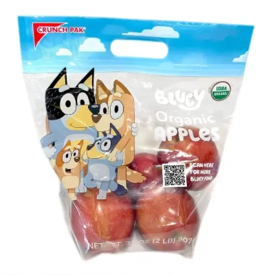 Fresh Organic Sweet Apples - 2lbs image {4}