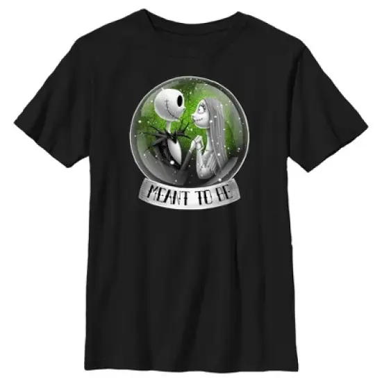Boy's The Nightmare Before Christmas Jack and Sally Meant To Be T-Shirt image {4}