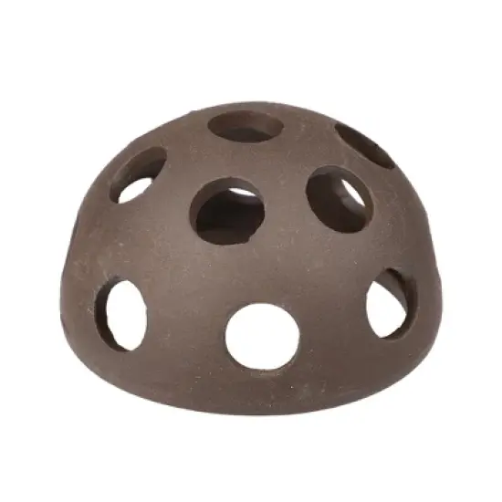 Unique Bargains 1.30x2.24 Inches Resin Aquarium Hideaway Rock Cave Fish Tank Decoration Brown image {6}