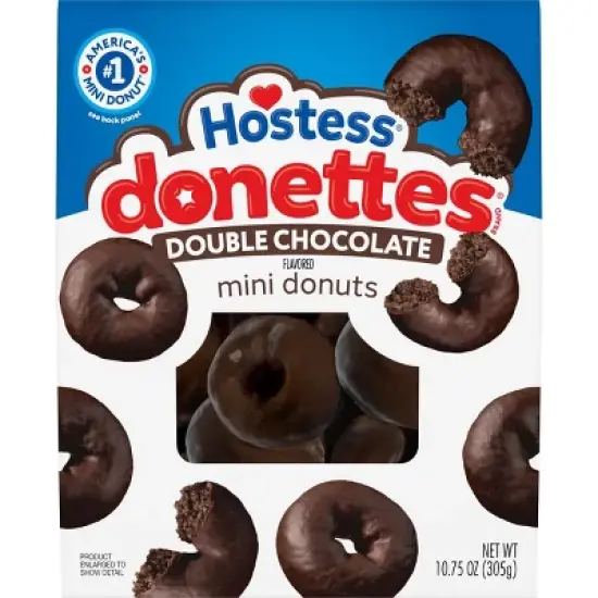 Hostess Double Chocolate Donettes - 10.75oz image {6}