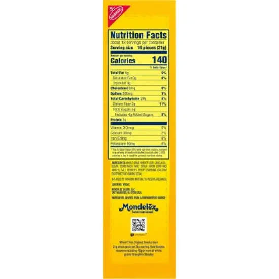 Wheat Thins Original Crackers image {8}