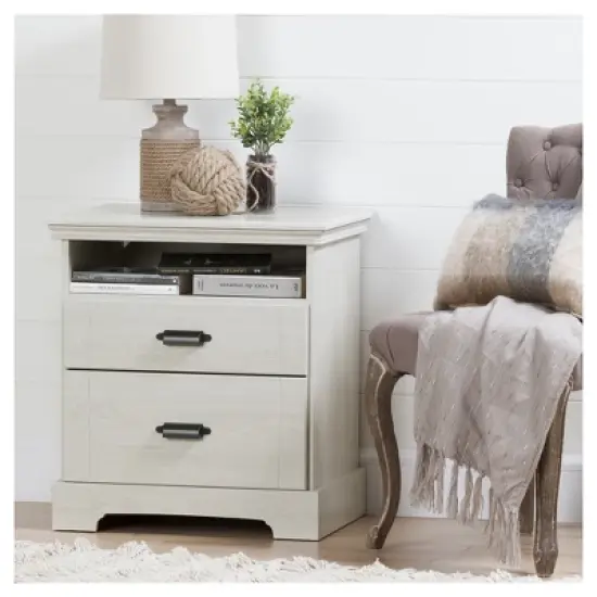 Avilla 2 Drawer Nightstand - South Shore image {1}