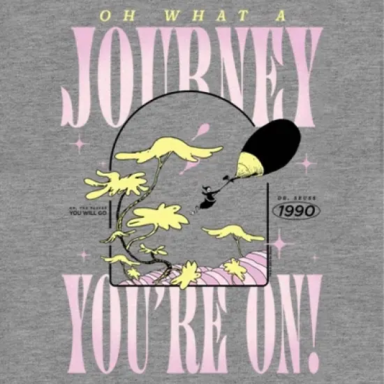 Women's Dr. Seuss Oh What a Journey You're On Racerback Tank Top image {1}