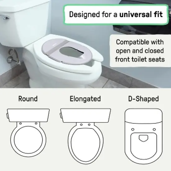 Ingenuity Foldaway Travel Potty Seat - Gray image {5}