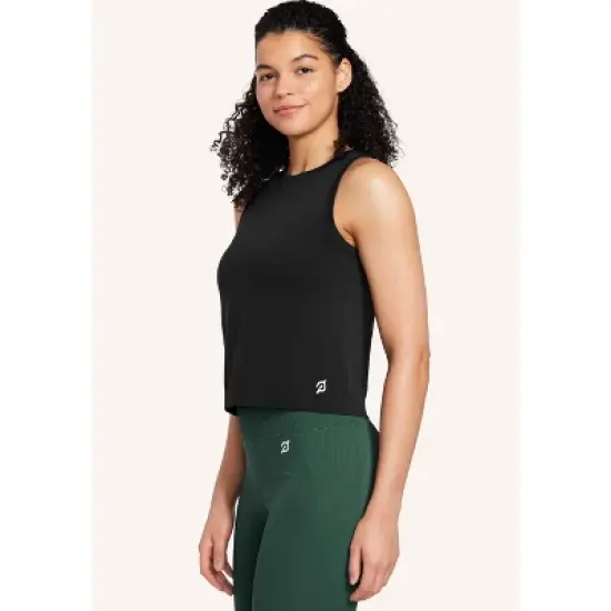 Peloton Women's Seamless Muscle Tank, Black image {1}