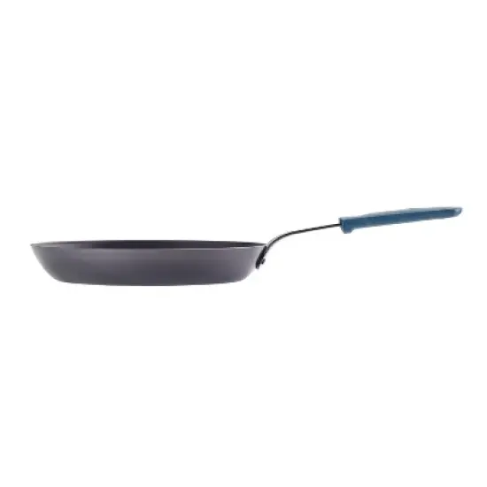 Tramontina Carbon Steel Fry Pan with Silicone Grip - Black image {1}