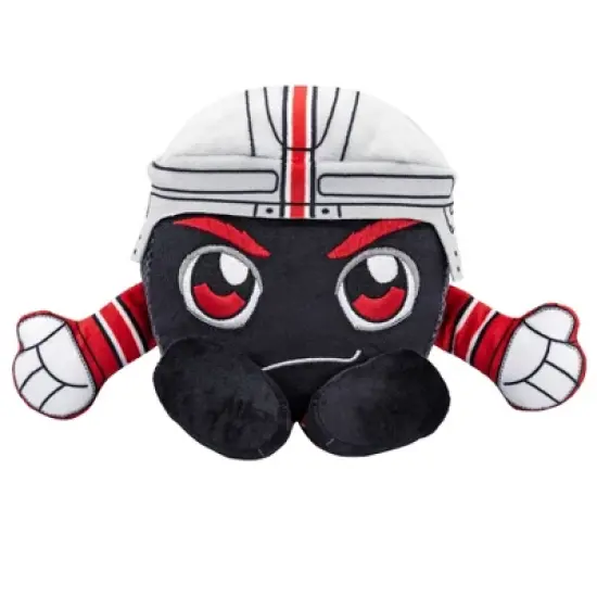 Bleacher Creatures Ohio State Buckeyes 8" Kuricha Hockey Puck Plush image {1}