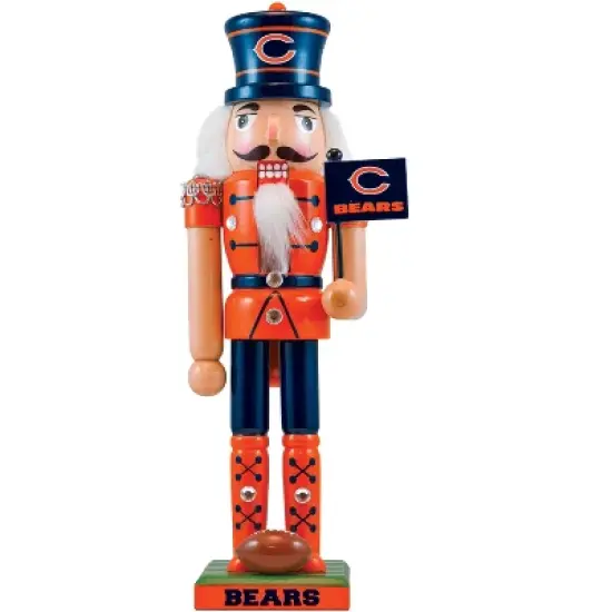 MasterPieces Game Day - NFL Chicago Bears - Team Nutcracker image {4}