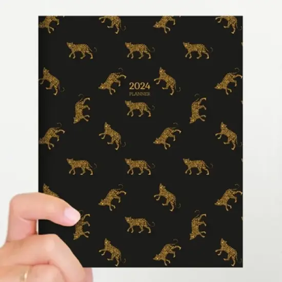 TF Publishing 2024 Monthly Planner 8"x6.5" Leopard image {5}
