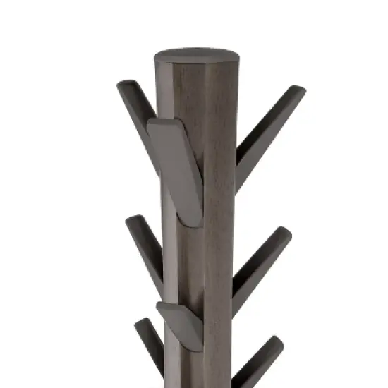 Flapper Coat Rack Gray - Umbra image {4}
