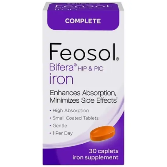 Feosol Complete With Bifera Iron, 30 Count image {9}