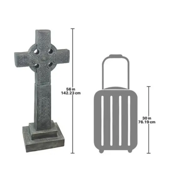 Design Toscano Full-Size Chisholm Highland Celtic Cross Statue image {6}