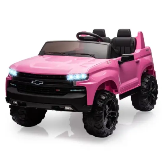 Licensed Chevrolet Silverado Kids Electric Vehicle | 24V 2-Seater Ride-On Toy with Remote Control image {9}