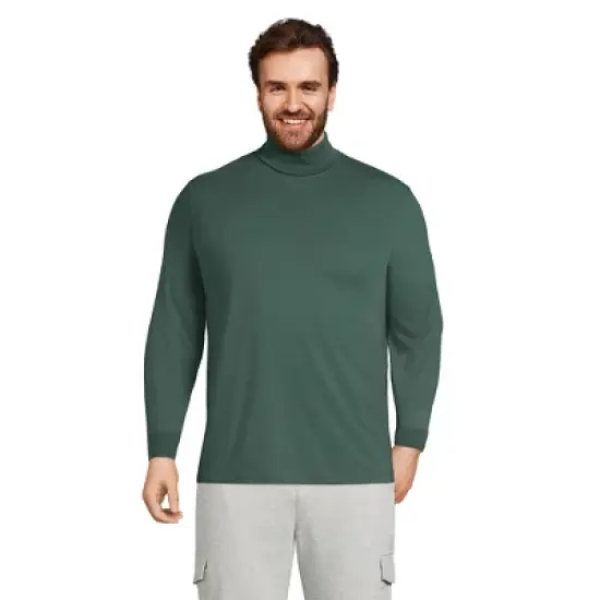 Lands' End Men's Super-T Turtleneck image {8}