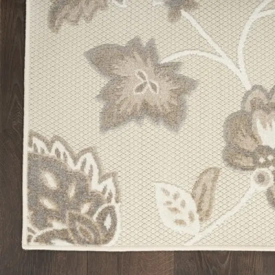 Nourison Aloha Floral Farmhouse Outdoor Rug image {3}