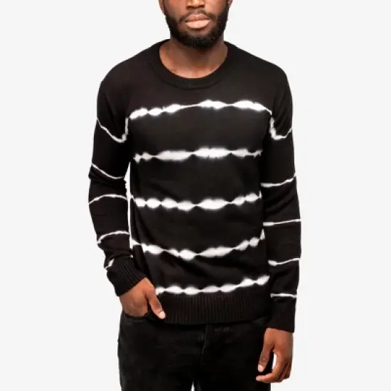 X RAY Men's Pullover Crewneck Tie Dye Fashion Sweater image {3}