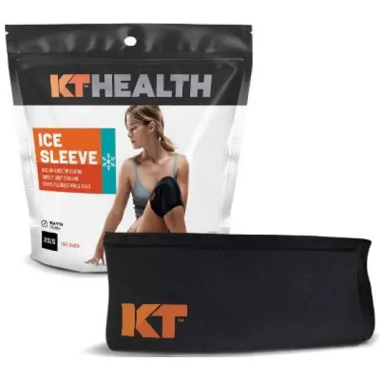 KT Tape Health Ice Sleeve- XS/S: Muscle Pain Relief for Ankle, Elbow, Knee, Wrist image {2}