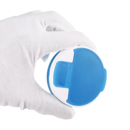 Unique Bargains 4 Grids Circular Rotating Pill Case 1 Pc image {4}