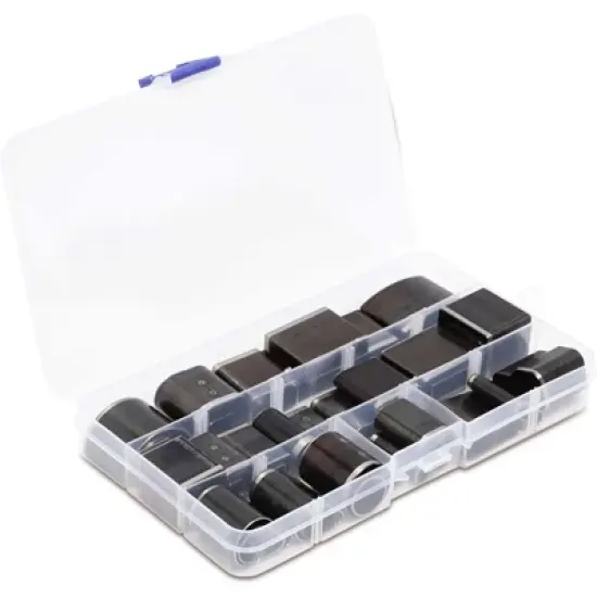 41 Shape Hollow Hole Punch Tool Kit DIY Leather Crafts Tool Set with Clear Case for Handmade and DIY Crafts image {7}