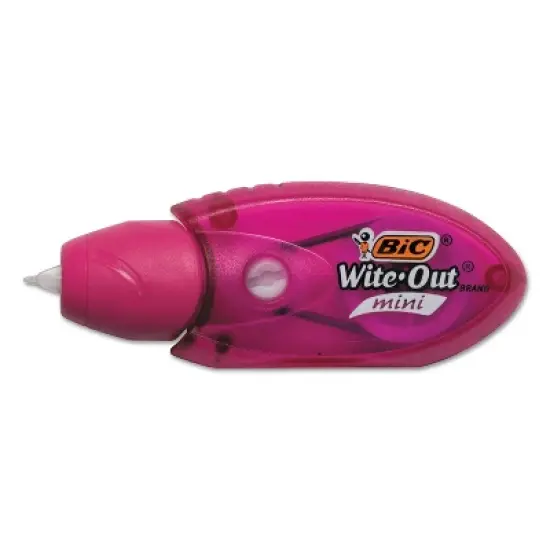 Bic Wite-Out Mini Twist Correction Tape Non-Refillable 1/5" x 314" 2/Pack WOMTP21 image {2}