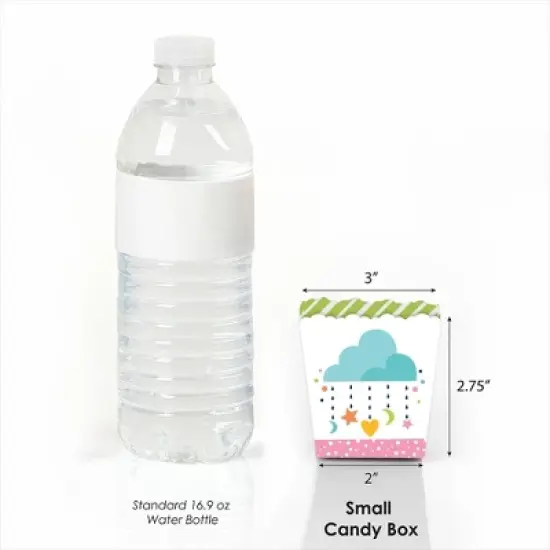 Big Dot of Happiness Colorful Baby Shower - Party Mini Favor Boxes - Gender Neutral Party Treat Candy Boxes - Set of 12 image {2}