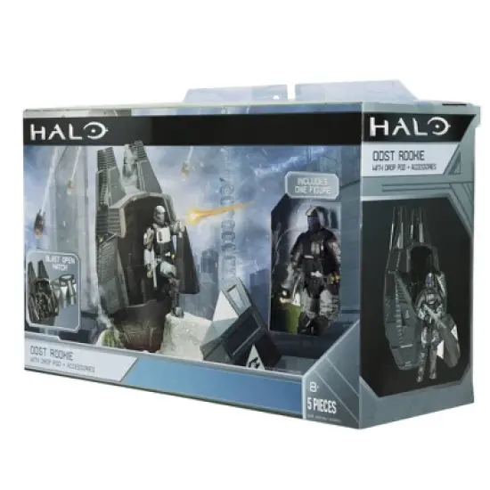 HALO ODST Rookie Action Figure with Drop Pod image {6}