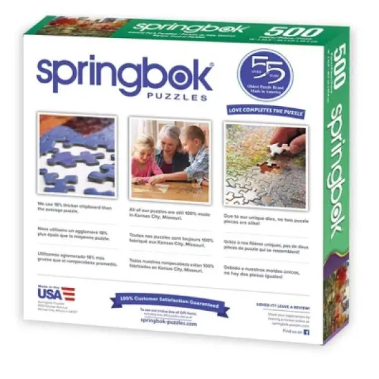 Springbok Central Park Paradise Puzzle 500pc image {2}