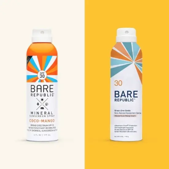 Bare Republic Coco Mango Mineral Spray - SPF 30 - 6 fl oz image {6}