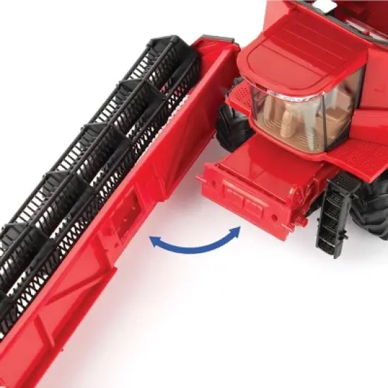 ERTL 1/32 Case IH 8240 Axial-Flow Combine with Grain & Corn Heads 47390 image {2}