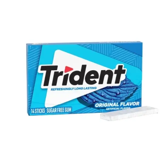 Trident Original Wallet Chewing Gums - 14pc image {12}