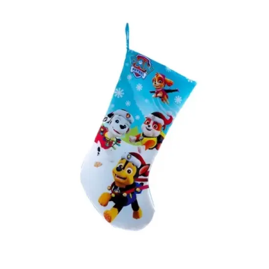 Kurt Adler Paw Patrol Printed Satin Stocking, 19" image {1}