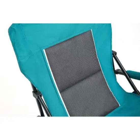 PAGED High Back Heavy Duty Lawn Chair Portable Folding Camping Chairs with Cup Holder for Camping, BBQ, Party, Picnics, Fishing image {1}