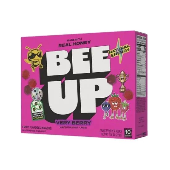 BEEUP Fruit Snacks Very Berry - 7.76oz image {4}