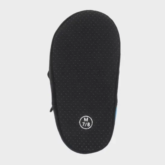 Toddler Boys' Disney Mickey Sock Slippers - Blue image {6}