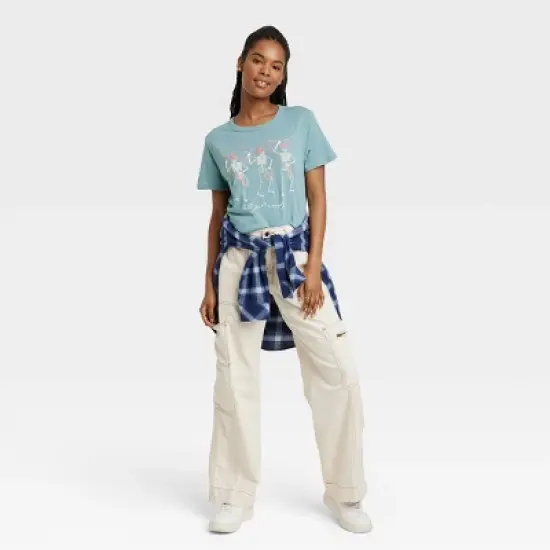 Women's Lets Get Rowdy Short Sleeve T-Shirt - Green image {2}