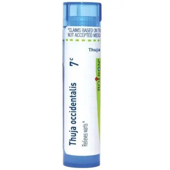 Thuja Occidentalis 7C by Boiron Homeopathic Single Medicine For First Aid  -  80 Pellet image {10}