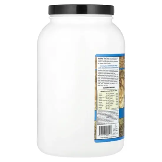NutriBiotic Rice Protein Powder, Plain, 3 lb (1.36 kg) image {2}