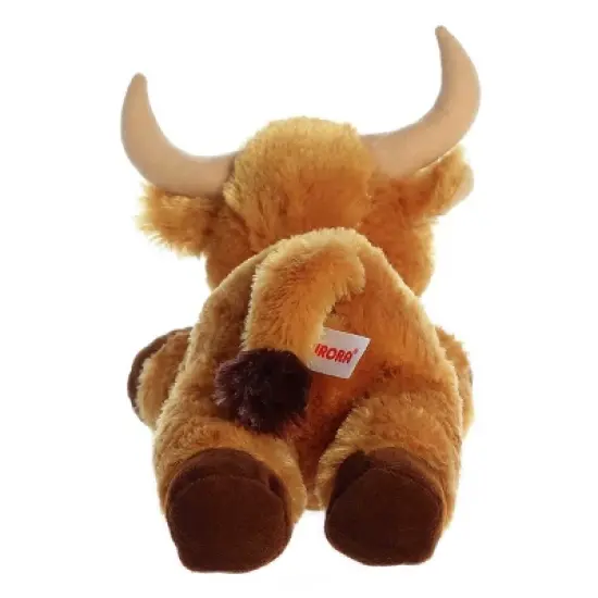 Aurora Flopsie 12" Toro Bull Brown Stuffed Animal image {3}