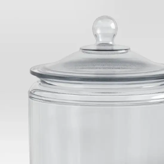 96oz Glassware Kitchen Storage - Threshold&trade;: Clear Glass, Dishwasher-Safe, 8.27" Height, Lifetime Warranty image {2}