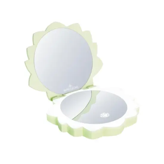 Impressions Vanity Tiana Lotus LED Compact Mirror image {3}