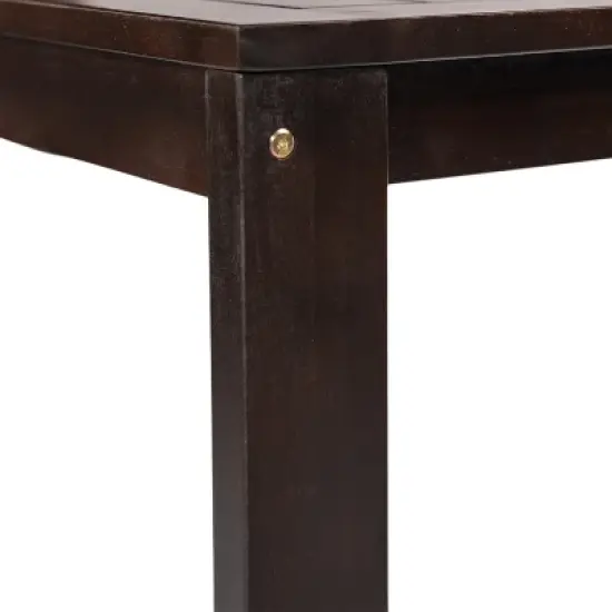 Whisen 7-Piece Wooden Patio Dining Set & Outdoor Dining Table and Chair Set with Removable Cushions and Built-in Umbrellla Hole image {14}